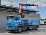 Scania R440 Tumba y grua Palfinger PK16001