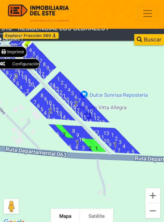 VENDO TERRENO COMERCIAL SOBRE LA RUTA EN LA CIUDAD DE CEDRALES — foto 2