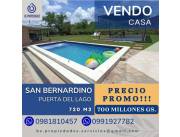 VENDO CASA EN SANBER!!!.. PUERTA DEL LAGO!!!..