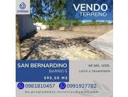 VENDO TERRENO EN SAN BERNARDINO - BARRIO 5!!!..