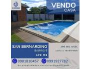 VENDO CASA EN SAN BERNARDINO - BARRIO 5!!!.. .