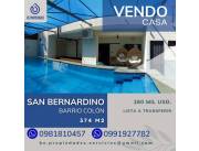 VENDO HERMOSA CASA EN SAN BERNARDINO - BARRIO COLÓN!!!..