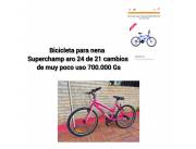 Vendo bicicletas aro 24