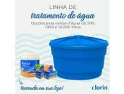 Clorin 10,000 Purificador de agua potable con 25 tabletas para pozo, cisternas, tanque