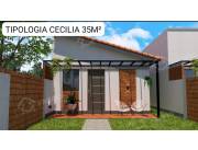 Casa+Terreno convencional financiado a precio de Alquiler