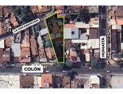Terreno en el Centro de Asunción con salida a dos Calles