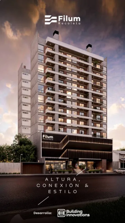 DEPARTAMENTO EN VENTA EN FILUM RECOLETA - 1 DORMITORIO DE 48M2 — foto 3