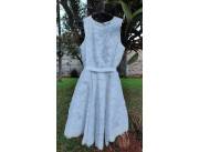 Vestido de fiesta de 15 años en tul bordado!!