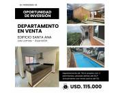 VENDO DEPARTAMENTO EN EDIFICIO SANTA ANA