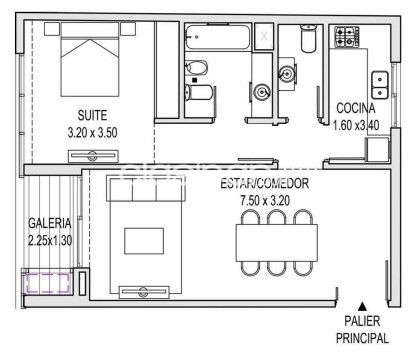 Departamento equipado Edif. Eminent