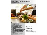 Cocinero/a para residencia