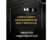 ASESORAMIENTO PARA TESIS