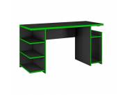 MESA ESCRITORIO GAMER NEGRO/VERDE (NT2065)