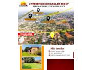 🏡 2 TERRENOS CON CASA DE 960 M²