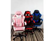 SILLA GIRATORIA GAMER TEEN ROJO (TX-2122)