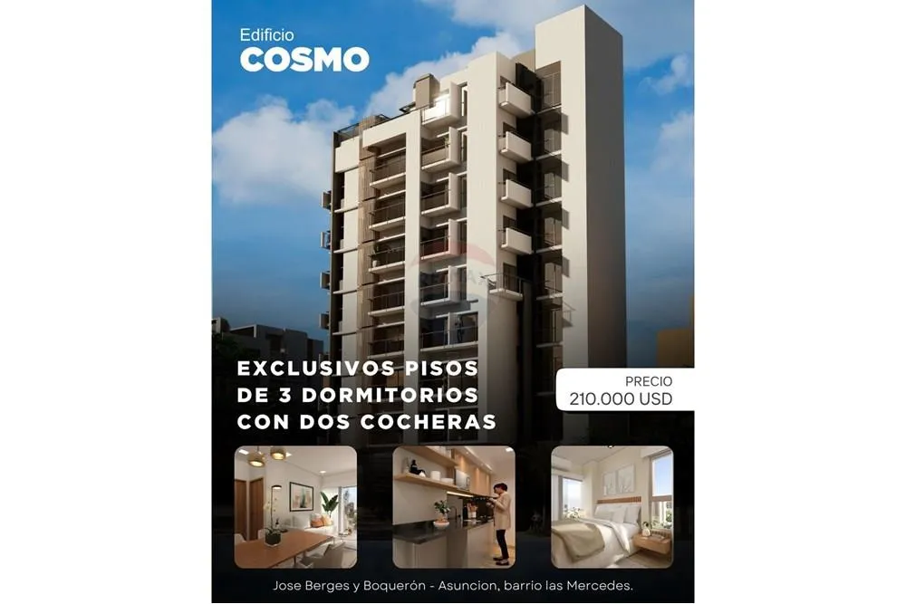 Piso exclusivo de 3 dormitorios en Las Mercedes — foto 3