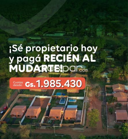 Casas - Casa+Terreno convencional financiado a precio de Alquiler