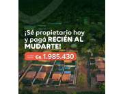 Casa+Terreno convencional financiado a precio de Alquiler