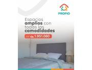 Casa+Terreno convencional financiado a precio de Alquiler
