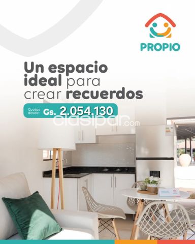 Casas - Casa+Terreno convencional financiado a precio de Alquiler
