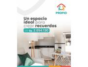 Casa+Terreno convencional financiado a precio de Alquiler