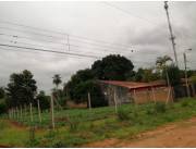Vendo Terreno de 12X30 m2 a cuadras del Hospital Nacional de Itaugua a una cuadra de la Ru