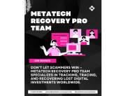 Hire Crypto Scam Recovery Review: Consult META TECH RECOVERY PRO.