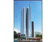 TORRE AVIADORES, SHOP. DEL SOL: ELEGANTE DEPTO. AMOBLADO, 2 DORMIT, BALCÓN, PARRILLA.