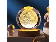 Lampara de Luna Esfera de Cristal