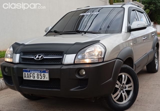 Intercambios de Autos - VENDO HYUNDAI TUCSON CHAPA MERCOSUR 2007 DIESEL AUTOM A.A INTERIOR CUERO LLANTAS DEPORTIVA