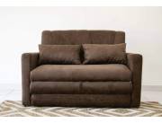 SOFA CAMA MARRON OSCURO (SC300)