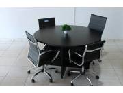 MESA DE REUNION REDONDO 140 CM (5648) 6L