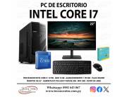 PC de Escritorio Intel Core i7. Adquirila en cuotas!