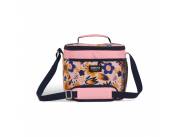 BOLSA TÉRMICA IGLOO 9 LATAS KIDS SQUARE LUNCH FLOREADO 64301