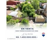 VENDO TERRENO CON CASA A DEMOLER