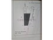 EN VENTA GRAN TERRENO SOBRE AVENIDA 1° PDTE