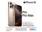 iPhone 16 Pro y Pro Max. Adquirila en cuotas!