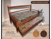 CAMA DOBLE ( CAMA 1 PLAZA + CAMA AUXILIAR ABAJO ) NUEVOS CON GARANTIA ! HACEMOS DELIVERY