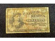 Billete antiguo coleccionable