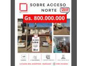 OFERTA - SOBRE RUTA TRANSCHACO KM 15 - A PASOS DE SHOP MARIANO - 800 MILL
