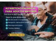 TUTOR DE ALFABETIZACIÓN DIGITAL SE OFRECE PARA ENSEÑAR A ADULTOS MAYORES