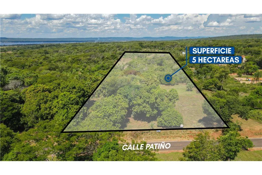 En venta importante terreno de 5 HECTÁREAS en Itauguá con 107 metros de frente y más de 46 — foto 2