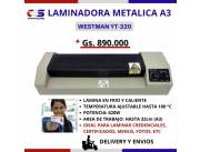 Plastificadora/laminadora A3