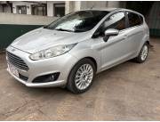 FORD FIESTA TITANIUM AUTOMATICO NAFTERO - AÑO 2016 COLOR PLATEADO