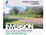 TERRENO EN PIRIBEBUY – OJÓPOI