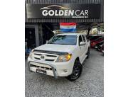 Toyota Hilux 2008 Único dueño Mecanico Motor 2.5 4x4 Mantenimiento al día Aire acondici