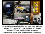 Impresora industrial Mimaki CJV150 107 CMS. Con corte