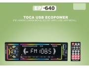 Autoradio ecopower Fm usb bluetooth