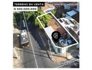 ¡Oportunidad única! Terreno en venta en esquina - Azara y Curupayty, cerca de centros médi