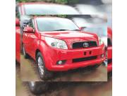 Toyota Rush sin uso en Py 🇵🇾. Automático 2.006. Rojo F. SÓLO VENDO FINANCIADO., C/entreg